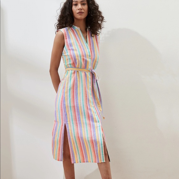 Midi stripe dress - Picture 1 of 3